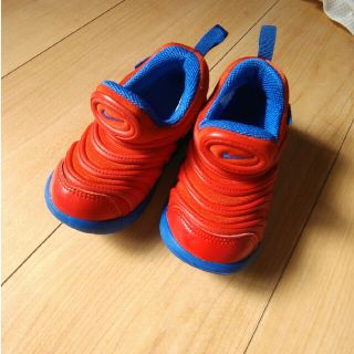 ナイキ(NIKE)のＮＩＫＥ☆スニーカー14cmレッド(スニーカー)