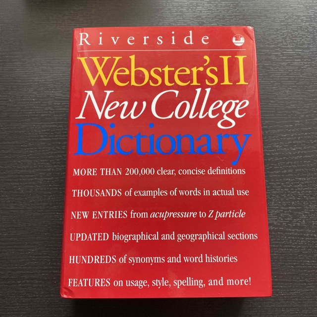 Webster's II new College dictionary