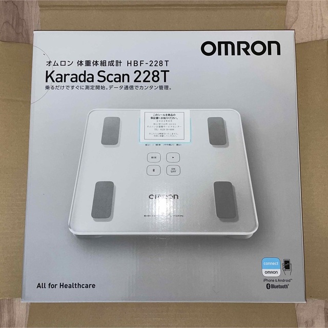 OMRON - オムロン 体重体組成計 HBF-228T Karada Scan 228Tの通販 by ...
