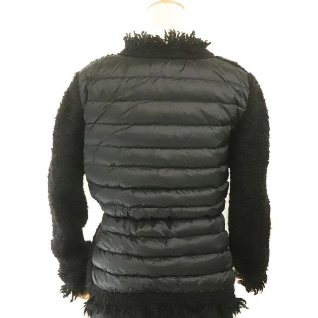 格安店 Moncler ニットカーディガン ブラック 22AW現行 サイズM 新品