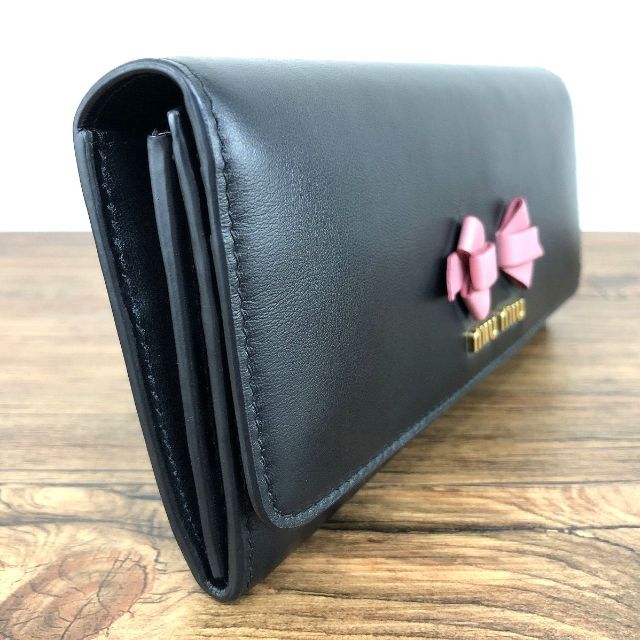 miumiu(ミュウミュウ)の未使用品 MIUMIU 長財布 5MH109 NERO 53 レディースのファッション小物(財布)の商品写真