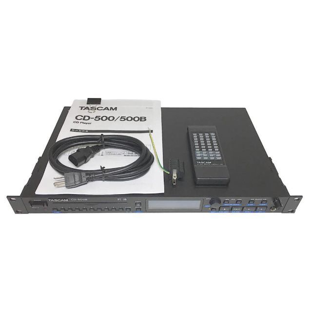 最安値挑戦】 TASCAM CDプレーヤー 業務用1U CD-500B その他