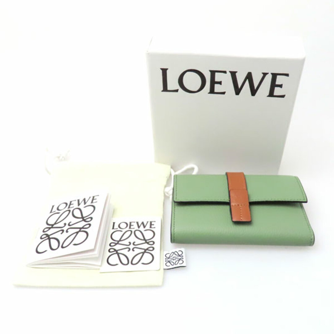 ○#○ LOEWE ロエベ バーティカル ウォレット スモール 三つ折り財布