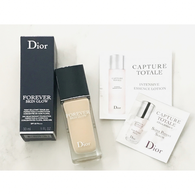 Dior ❃ FOREVER SKIN GLOW 0N & sample set