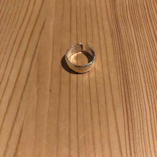 grun グリュン　silver.950歪削りリング　ピンキーリング(リング(指輪))