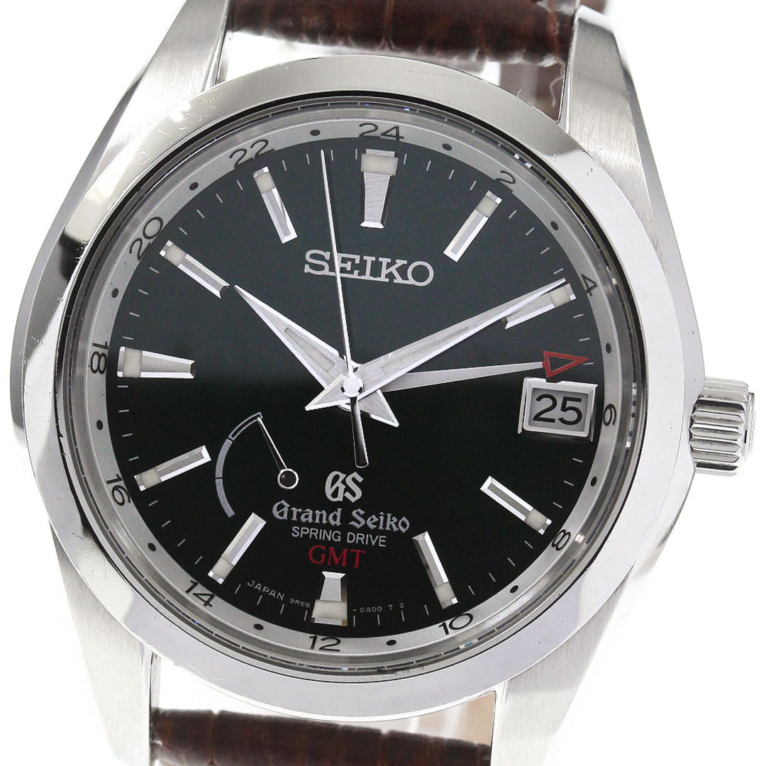 ★保証書付き【SEIKO】セイコー グランドセイコー スプリングドライブ GMT SBGE033/9R66-0AP0 スプリングドライブ メンズ_735509