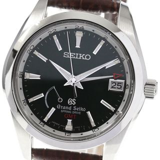 セイコー(SEIKO)の★保証書付き【SEIKO】セイコー グランドセイコー スプリングドライブ GMT SBGE033/9R66-0AP0 スプリングドライブ メンズ_735509【ev15】(腕時計(アナログ))