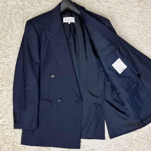 定番爆買い Maison ダブルブレスト 紺 46 ⑩番の通販 by スイカ's shop