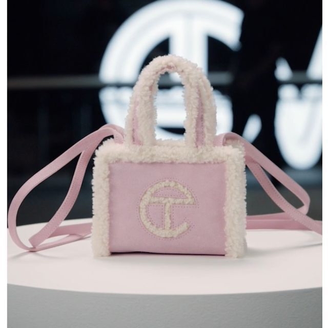 TELFAR x UGG SMALL SHOPPING BAG PINK