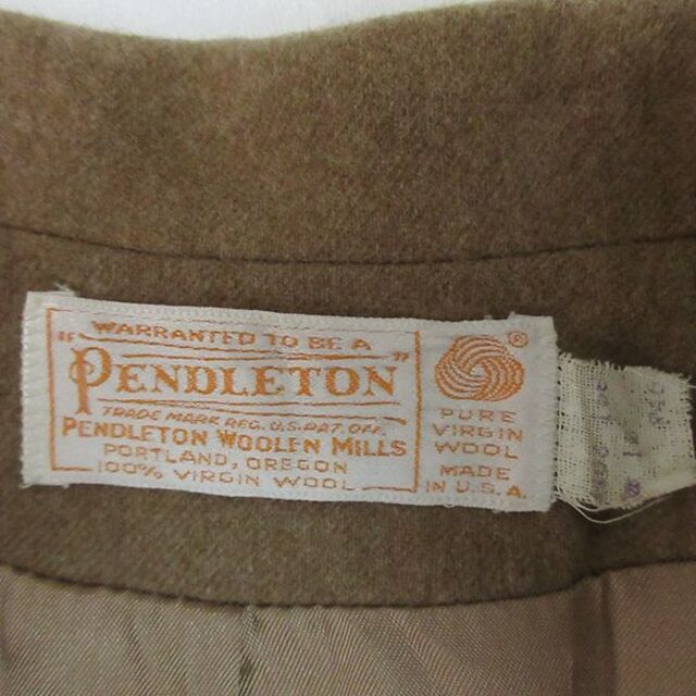 PENDLETON(ペンドルトン)の70s！USA製！ PENDLETON ペンドルトン ウール ジャケット 12  レディースのジャケット/アウター(テーラードジャケット)の商品写真