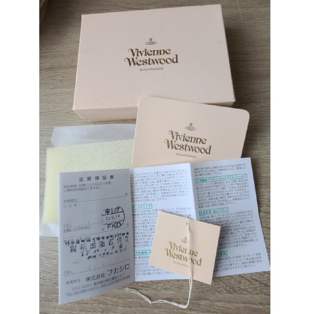 Vivienne Westwood(ヴィヴィアンウエストウッド)のヴィヴィアンウエストウッド　名刺入れ　再値下げ レディースのファッション小物(名刺入れ/定期入れ)の商品写真