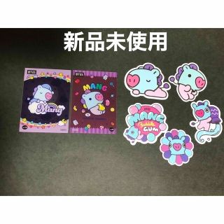 ビーティーイシビル(BT21)のBTS BT21 マング　MANG クリアカードコレクション　ステッカー　シール(キャラクターグッズ)