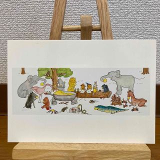 ぐりとぐら　ポストカード　絵本原画の世界(キャラクターグッズ)