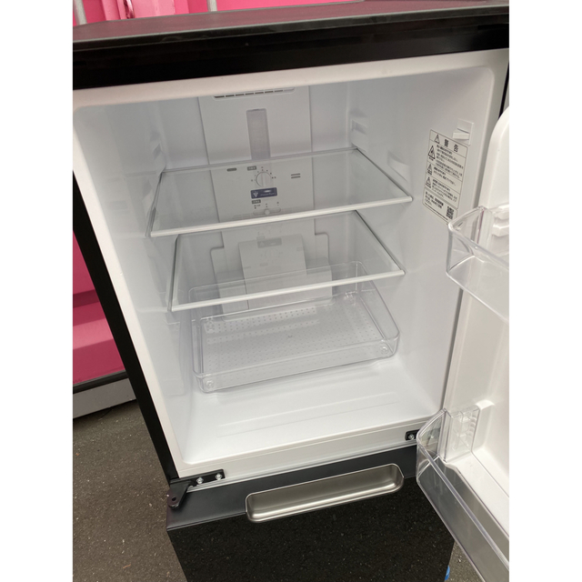 シルバー/レッド C5204☆2021年製美品☆シャープ 冷蔵庫 プラズマ