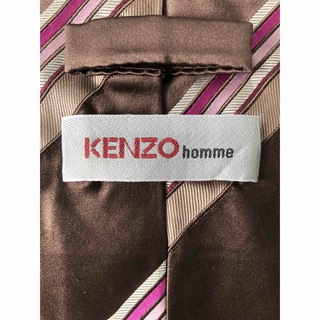 ケンゾー(KENZO)の【KENZO HOMME】ネクタイ　ストライプ柄(ネクタイ)