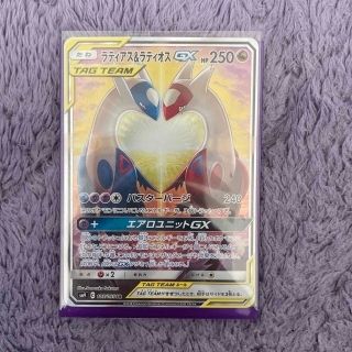 ポケモン(ポケモン)のラティオス&ラティアス GX SR(シングルカード)