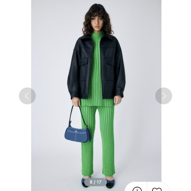 moussy(マウジー)のmoussy  WIDE RIB LONGセーター レディースのトップス(ニット/セーター)の商品写真