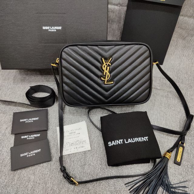 美品☆YVES SAINT LAURENT ショルダーバッグ