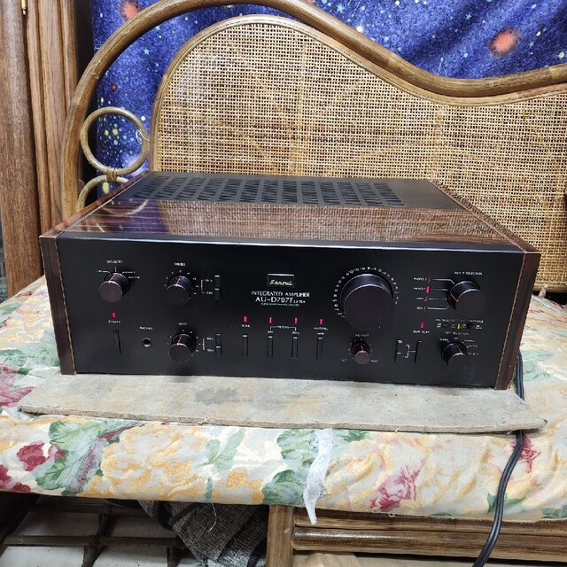 絶品!整備済完動美品!山水高級プリメインアンプAU-D707F EXTRA - www