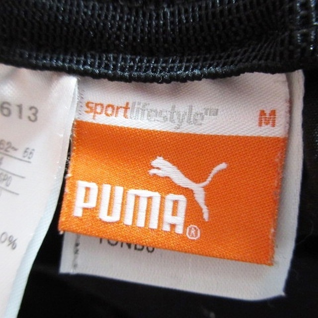 PUMA(プーマ)のプーマ PUMA パンツ ジョガー クロップド 薄手 ロゴ ワンポイント M 黒 レディースのパンツ(その他)の商品写真