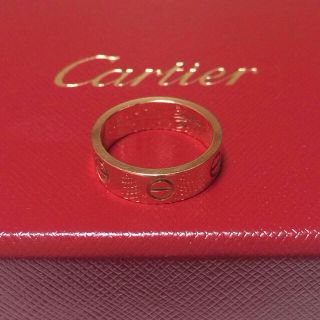 カルティエ(Cartier)のカルティエ★ピンクゴールド★ラブリング(リング(指輪))
