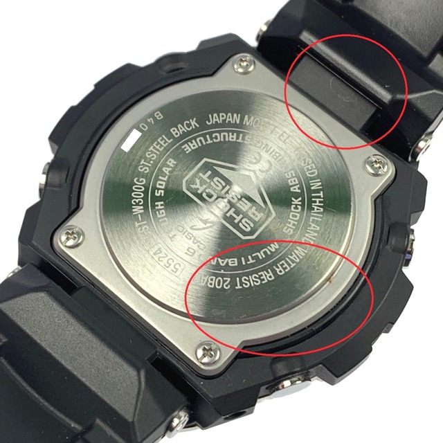 CASIO(カシオ)の▽▽カシオ G-SHOCK　G-STEEL　GST-W300G　腕時計　ゴールド メンズの時計(ラバーベルト)の商品写真
