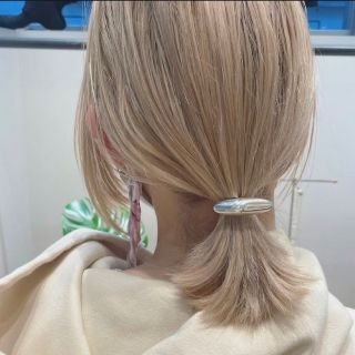 nella. Gardenofeden ヘアクリップ　ヘアアクセサリー　シルバー