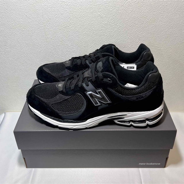 New Balance(ニューバランス)のNew Balance M2002RBK ニューバランス ブラック スエード メンズの靴/シューズ(スニーカー)の商品写真