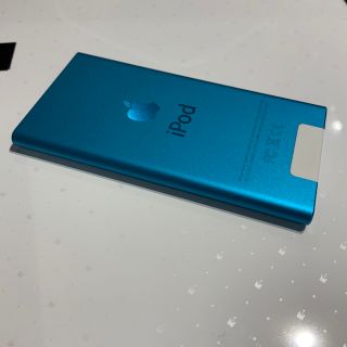 iPod - Apple iPod nano 第7世代 16GB ブルー 本体のみ の通販 by らく ...