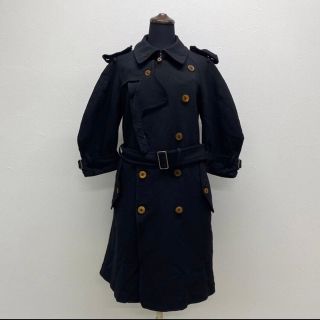 選べるサイズ展開！ 16aw コムコム ギャルソン ポリ縮 コート トレンチ