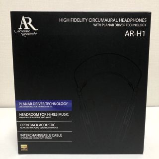 Acoustic Research AR-H1(ヘッドフォン/イヤフォン)