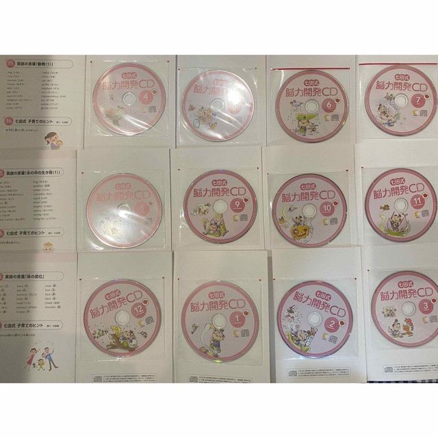 KUMON(クモン)の七田式　能力開発　CD 0歳1歳　ひよこ エンタメ/ホビーのCD(キッズ/ファミリー)の商品写真