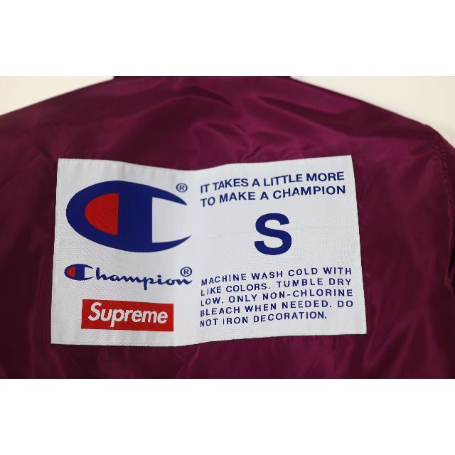 Supreme×Champion/Label Coaches Jacket/S