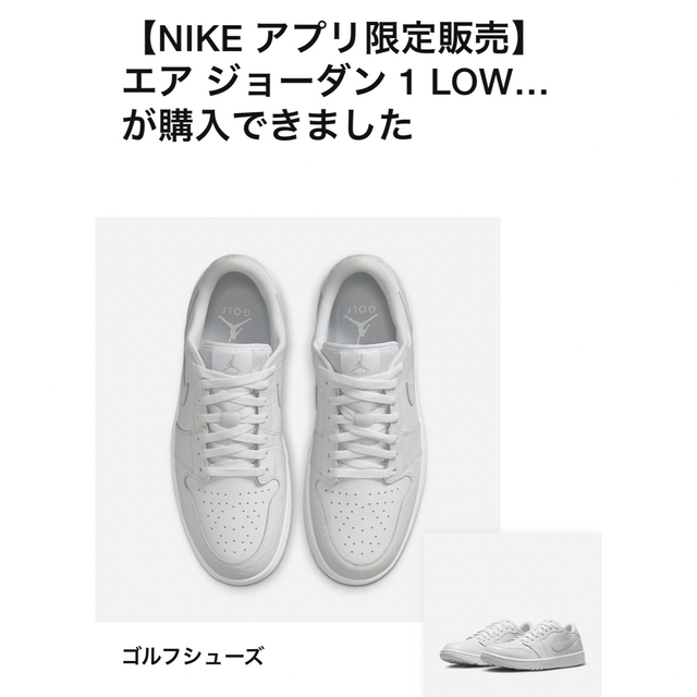 Jordan Brand（NIKE）(ジョーダン)のKING888様 専用Nike Air Jordan 1 Low Golf  メンズの靴/シューズ(スニーカー)の商品写真