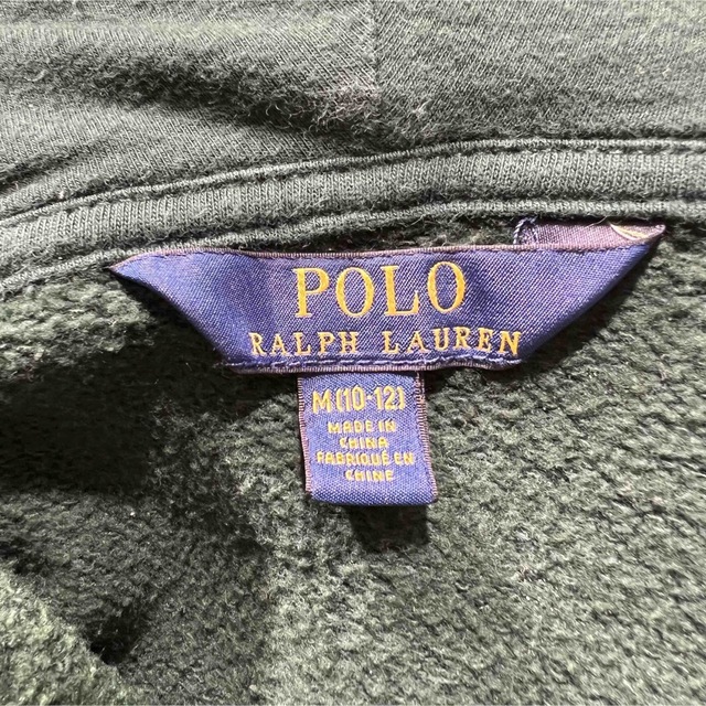POLO RALPH LAUREN(ポロラルフローレン)のラルフローレン　ポロベアパーカー 150サイズ　グリーン キッズ/ベビー/マタニティのキッズ服男の子用(90cm~)(ジャケット/上着)の商品写真