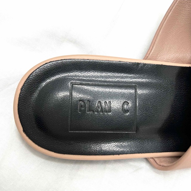 レア♪PLAN C プランシー レザーサンダル ピンク