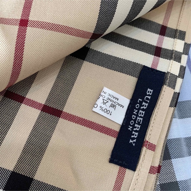 BURBERRY(バーバリー)のバーバリー　ハンカチ　ノバチェック　♤ メンズのファッション小物(ハンカチ/ポケットチーフ)の商品写真