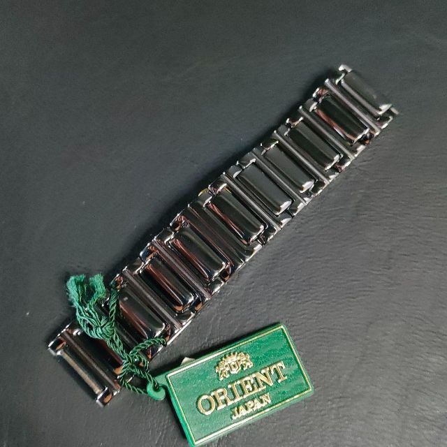 希少美品【稼働品】ORIENT オリエント ブラック スクエア レディース