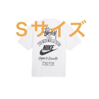 Stussy x Nike Men's T-Shirt "White"(Tシャツ/カットソー(半袖/袖なし))