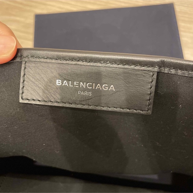 Balenciaga(バレンシアガ)の【美品】バレンシアガ　ネイビーカバス スモールトート　ネイビー レディースのバッグ(トートバッグ)の商品写真