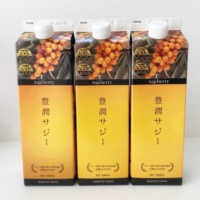 豊潤サジー　1000ml 3本