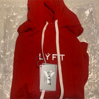 LYFT lyft リフト 美品 国旗パーカー赤 Lの通販 by k.o's shop｜ラクマ