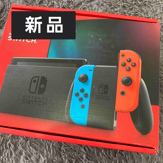 Nintendo Switch Joy-Conネオンブルー新パッケージ 小型