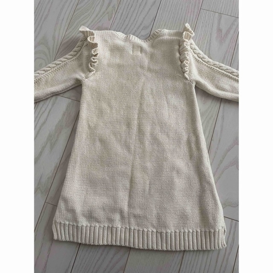 babyGAP(ベビーギャップ)のbabyGAP  フリルワンピース　90cm キッズ/ベビー/マタニティのキッズ服女の子用(90cm~)(ワンピース)の商品写真