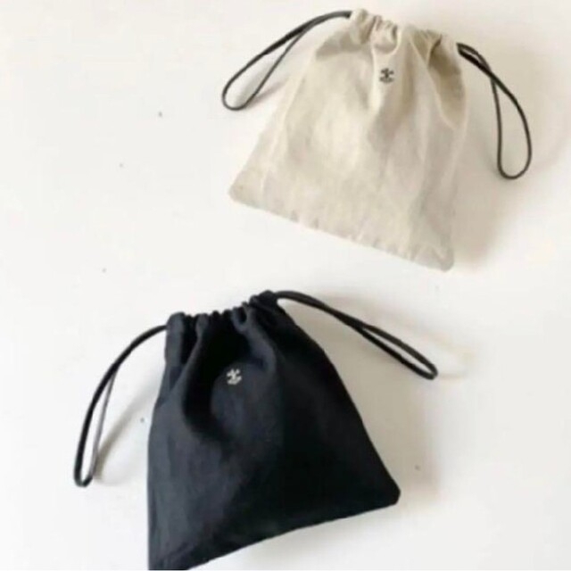 Linen100%サイズ【2/16までの限定価格】ARTS&SCIENCE 巾着 バッグ