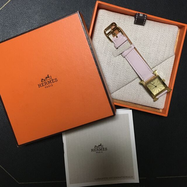 本日限定値下げ♡HERMES♡美品♡ Hウォッチ 腕時計