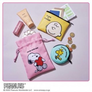 スヌーピー(SNOOPY)の最終値下げ【中身確認のみ】スヌーピーポーチ3点セット(キャラクターグッズ)