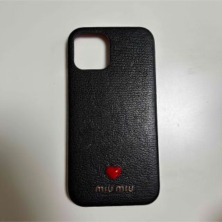 ミュウミュウ(miumiu)のmiumiu iPhoneケース  iPhone12対応(iPhoneケース)