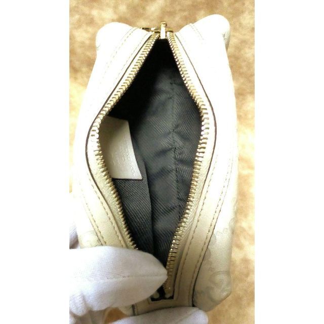 GUCCI(グッチ) レザーポーチ AU408 品質保証 www.synple.fr