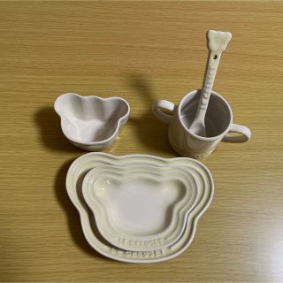 ルクルーゼ(LE CREUSET)のル・クルーゼ　食器セット(離乳食器セット)